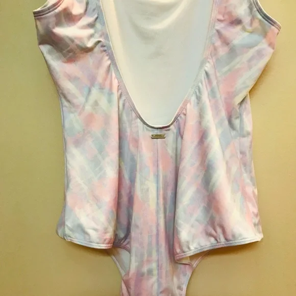 NWT Armani Exchange Stampa Tie Dye One Piece Swimsuit - Picture 3 of 4